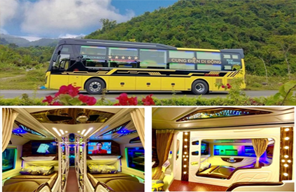 Sleeping Luxury Cabin Bus